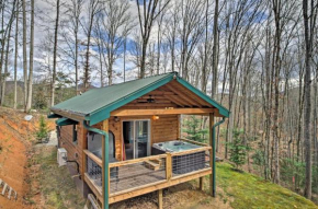 Superb Bryson City Studio Cabin with Hot Tub and Patio!